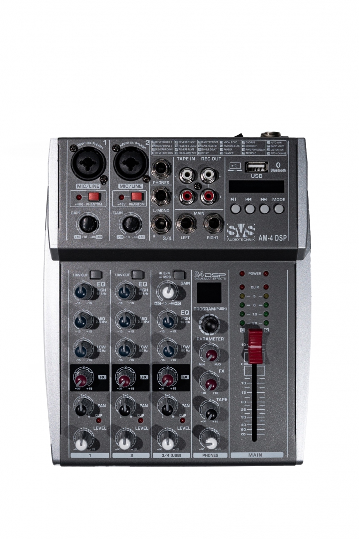 SVS Audiotechnik mixers AM-4 DSP Аналоговый микшерный пульт, 4-канала в Удмуртии
