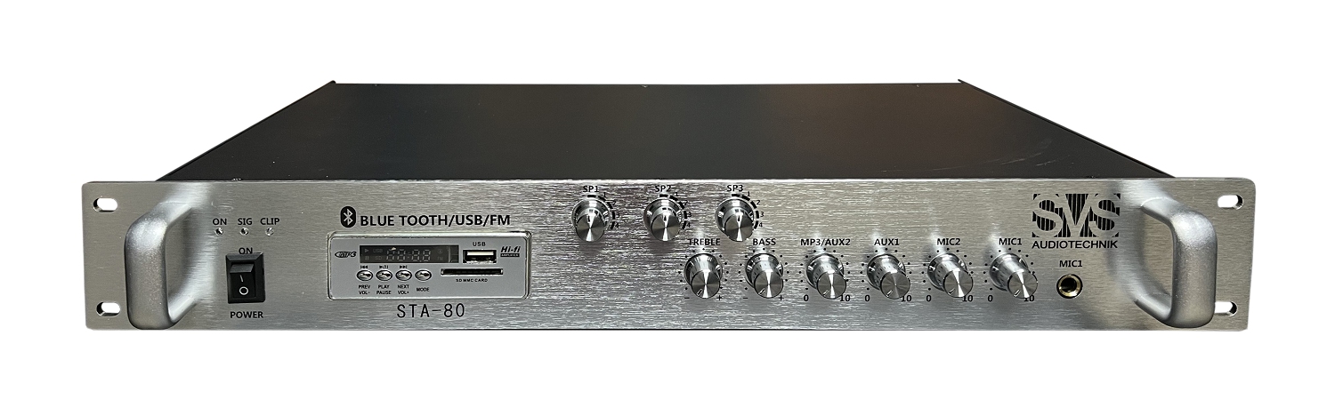 SVS Audiotechnik STA-80 Микшер-усилитель для систем Public Address в Удмуртии